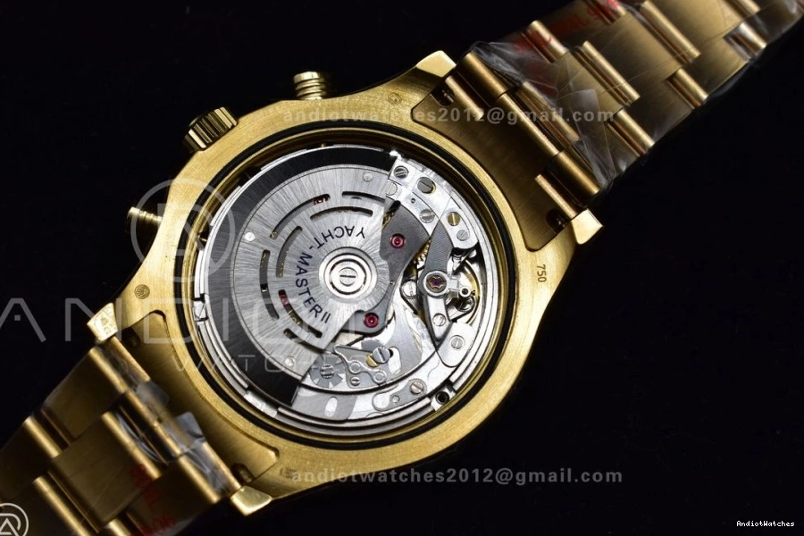 on YG 116688 Bracelet KF YachtMaster Dial 1:1 White YG Comfortable A Edition II 1218 Best 0714
